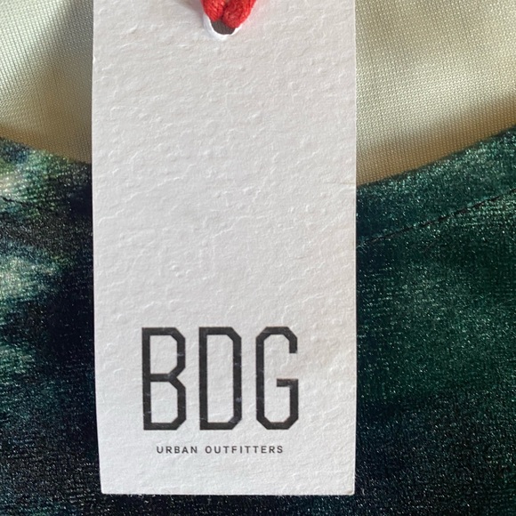 BDG Urban Outfitters Velvet Crop Top - Picture 10 of 10